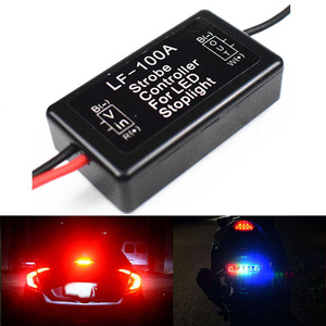 LF-100A Flash Strobe Controller <strong>Flasher</strong> Module for Car LED Brake Stop Light Lamp 9--16V Waterproof Short <strong>Circuit</strong> Protection - Product Image 2