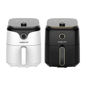 Automatic 4.5L 1400W Nonstick Healthy Oil Free Cooking Air Fryer with <strong>Timer</strong> <strong>and</strong> <strong>Temperature</strong> <strong>Control</strong> - Product Image 4
