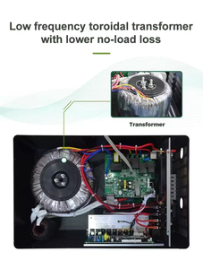 NUKO OFFハイブリッド1-6kWソーラーインバーター単相DC/ AC入力MPPT正弦波オールインワンソーラーパワーハイブリッドインバーターWIFI付き - Product Image 4