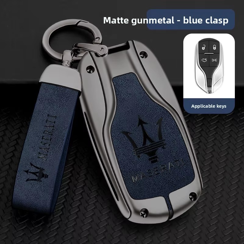 Matte buckle blue