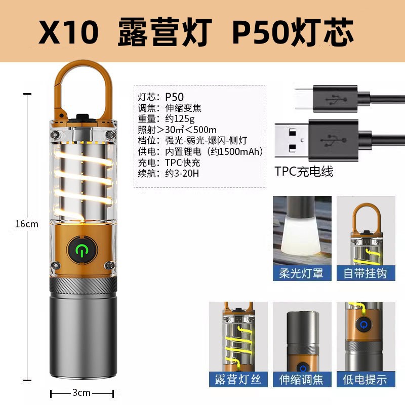 x10-P50 lamp core