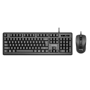 MK830最新の高品質の光学人間工学接続有線標準オフィスコンピュータキーボードとマウスコンボ - Product Image 4
