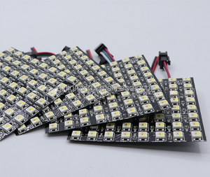 Светодиодная точечная матричная панель дисплея 16x16 8x32 8x8 Гибкая Rgb 5v WS2812B Пиксельная программируемая светодиодная точечная матрица - Product Image 3