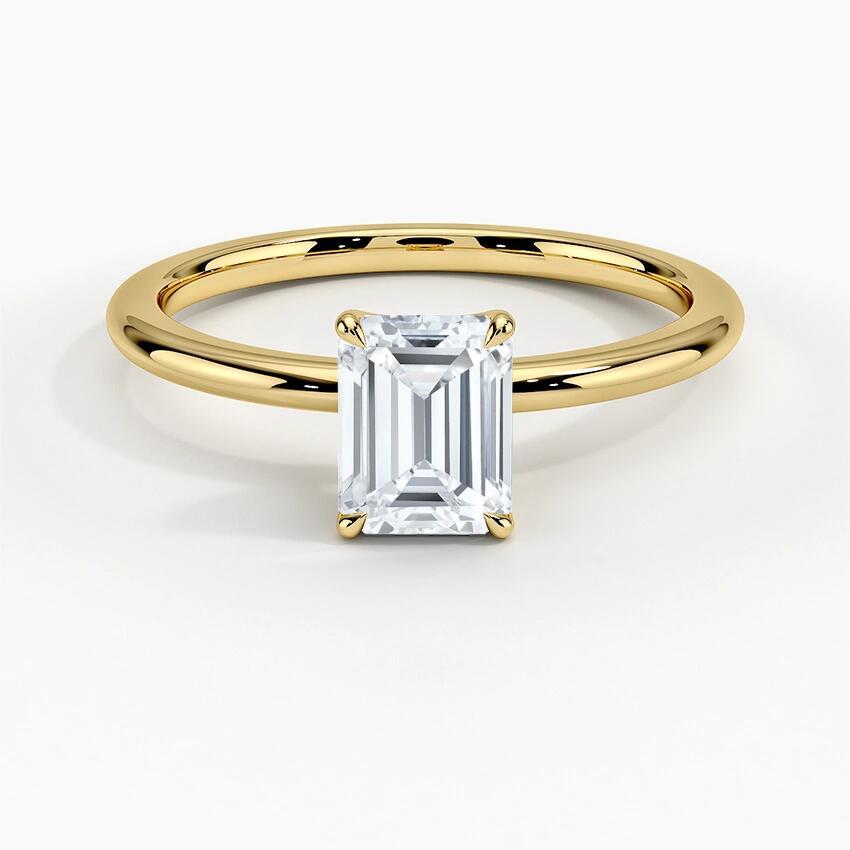 Anello con Moissanite da 1 Carato 5