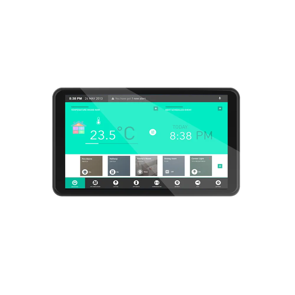 5.5 pollici smart home automation Android wall mount touch panel controller Android NFC 7 pollici Smart home tablet