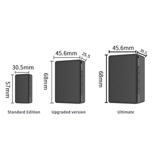Modo de ubicación múltiple Alarma de desplazamiento Rastreadores Gps Inalámbrico 4G Posicionamiento en tiempo real Rastreador GPS AD09 - Product Image 1