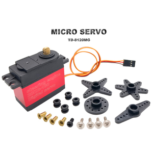 TD-8120MG 180 270 360 Grad Mikro Digital lenkung DC Servomotor Moteur Metall getriebe RC 20kg Servomotor Arduino Robot Boat Ship - Product Image 1