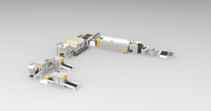 Linea di produzione di ovatta termosaldata per biancheria da letto completamente automatica più economica - Product Image 2