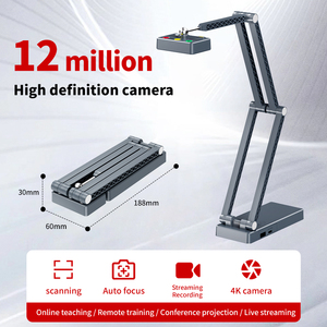 Smartinte 12MP <strong>OCR</strong> Document <strong>Camera</strong> A4 Folding Desktop Document Scanner <strong>with</strong> USB for Office - Product Image 3