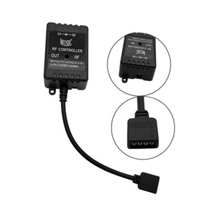 แถบไฟ RGB 20ปุ่มควบคุมเพลงและแถบไฟ12V RF20รีโมทคอนโทรลขนาดเล็ก - Product Image 4