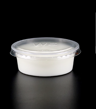Transparent Cup + Transparent Flat Cover