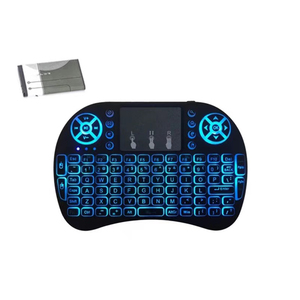 Suitable for <strong>Raspberry</strong> <strong>Pi</strong> USB wireless dry lithium battery <strong>keyboard</strong> 2.4GHz backlight without driver