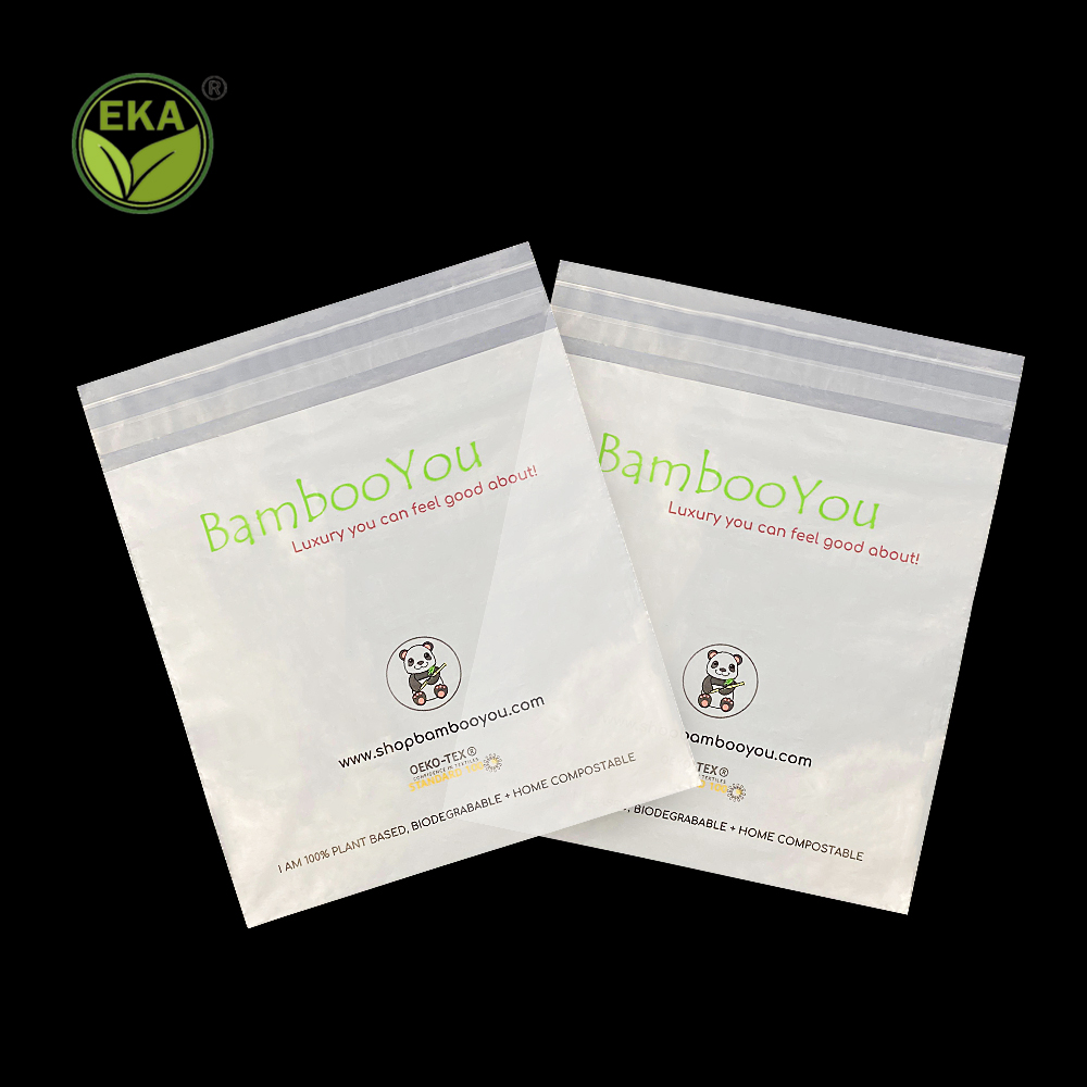 White self adhesive bag