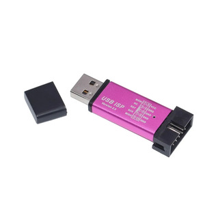 Aluminum shell <strong>USB</strong> <strong>ISP</strong> USBISP USBASP ASP <strong>Programmer</strong> for 51 ATMEL AVR WIN7 64 (Random color) - Product Image 3