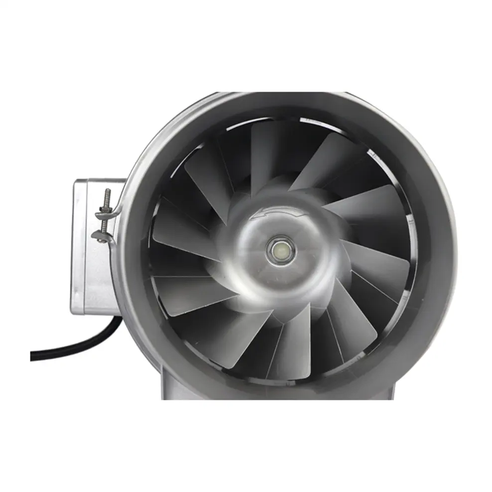 Ec Stille 2 4 10 12 Inch Inline Fan Met Controller Met Batterij Operated