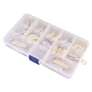 Palmer 30PCS Hộp Thiết lập <span class=keywords><strong>Spinners</strong></span> câu cá lures kim loại muỗng nhiều thông số kỹ thuật câu cá Spinner mồi swimbait Spinner Lure - Product Image 5