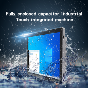 12.1 pollici tutto in alluminio incorporato con ip65 telaio impermeabile touch LCD mini pc 12 v5a monitor tutto in un pannello industriale pc - Product Image 3