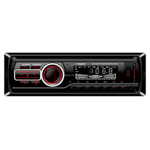 Ricevitore 1din Stereo per auto Bluetooth ad alta risoluzione LCD Mechless staccabile multimediale con lettore MP3WMA con scheda SD USB integrata - Product Image 3