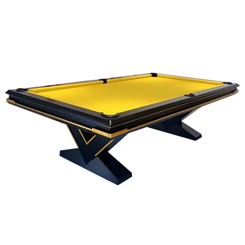 Preço do fabricante 9ft 8ft 7ft esportes internos casa moderno bilhar piscina mesa com jantar top
