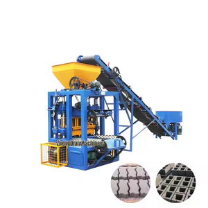 菲律宾出售的QT4-24空心砌块机/现代砌块机/中国砌块机 - Product Image 1
