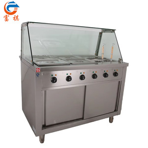 FUQI เครื่องผลิตอาหารสแตนเลสไฟฟ้าเชิงพาณิชย์, มอเตอร์220V สำหรับทำอาหารบ้าน - Product Image 1