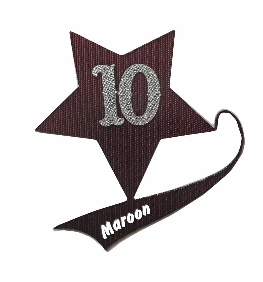 10# Maroon