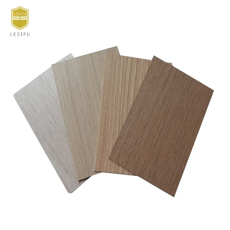 Lesfu-laminado impermeable de 4x8 pulgadas para la producción de muebles de gabinete, hoja de lamina formica hpl