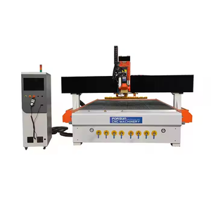 1325 1530 Atc Cnc Router 3D Máquina cortadora de tallado de madera Maquinaria de carpintería con cambiador de herramientas lineal o carrusel - Product Image 3