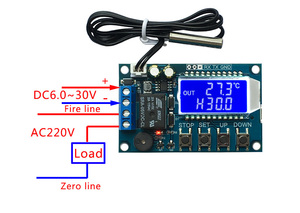 Digital Thermostat Heating Refrigeration <strong>Temperature</strong> <strong>Controller</strong> NTC10K <strong>Sensor</strong> - Product Image 5