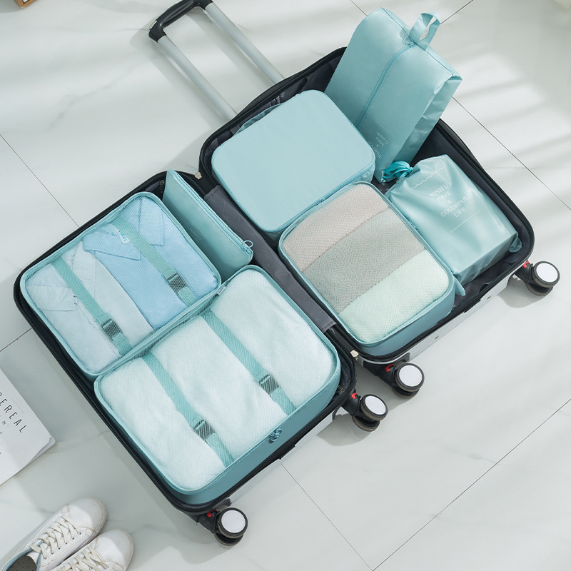 Twill 7-piece set - Lake Blue