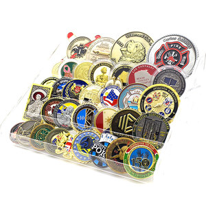 Bán buôn số lượng lớn giá rẻ tùy chỉnh trống kim loại kẽm hợp kim 3D men kỷ niệm thách thức đồng xu với đóng gói - Product Image 2