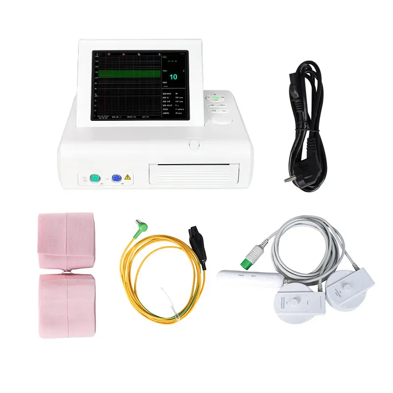 Contec cms800g médico portátil, neonatal bebê ctg monitor fetal maternal