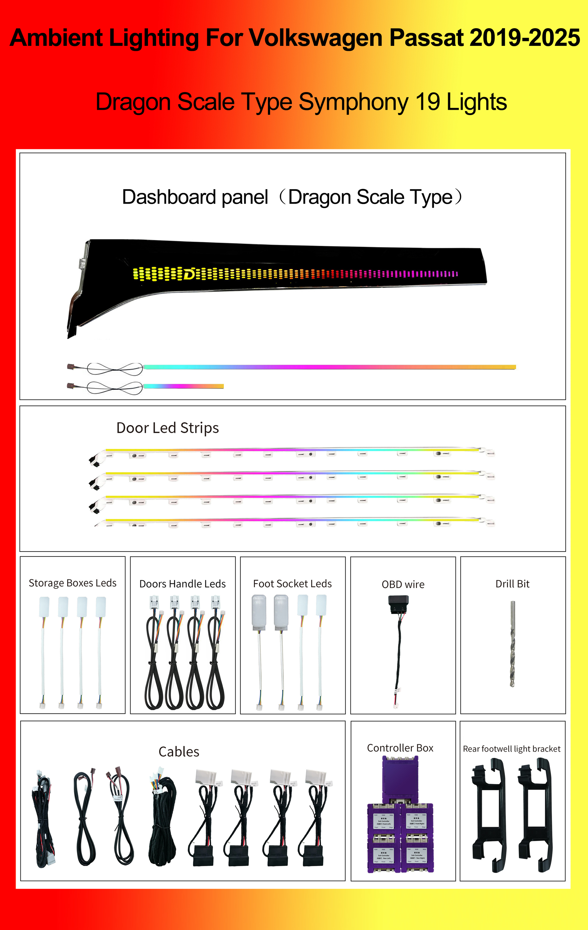 Dragon Scale Type Symphony 19 Lights