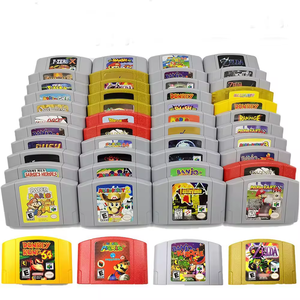 Hot bán tùy chỉnh N64 Video Game Cartridge New hot cho Nintendo 64 giao diện điều khiển tương thích vật liệu nhựa - Product Image 4