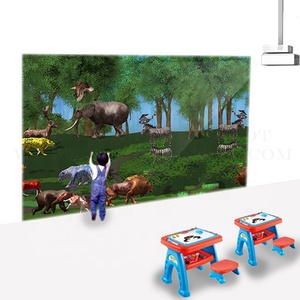 Chariot Tech Basisversion interaktive Zeichnung Wand projektion Spiele Software für Kinder.