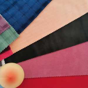 Moquan Bán Buôn Tùy Chỉnh Mô Hình Dập Nổi Đôi Sidex Siêu Mềm Nhung Vải Spandex Vải Dệt Kim - Product Image 6