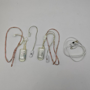 20led 60 ס "מ 3.7v נטענת usb הוביל רצועת אור גמישה לנעליים קישוט