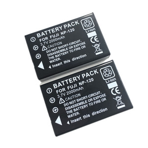 แบตเตอรี่กล้องสําหรับ Fuji NP-120 FNP120 FinePix 603 F10 F11 M603 RICOH 3.7V 2200mAh - Product Image 3