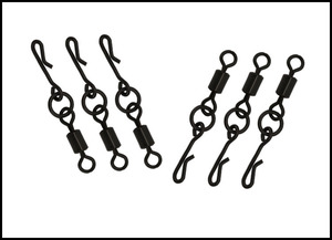 Hot <strong>Sell</strong> Carp Fishing Accessories QC Drop Off Inline <strong>Swivel</strong> with Ring Fishing Hair Rig <strong>Swivel</strong> for Carp Fishing Terminal Tackle - Product Image 2
