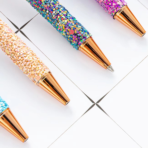 Luxury Metal Ballpoint Pen High Quality <strong>New</strong> Design with Multi-Color Press 0.7mm <strong>Writing</strong> Width for Student Promotional Stationery - Product Image 2