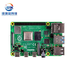 Original Raspberry Pi 4B Development Board 1GB bis 8GB Python Programming AI Starter Kit für Kommunikation und Netzwerk