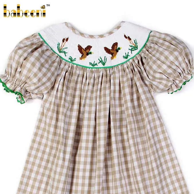 Wild Duck Haclothing Accessoriesp Dresses - BB1275 Skirt Children Short Sleeve Casual Medium Embroidery Midi Straight Girls 2000