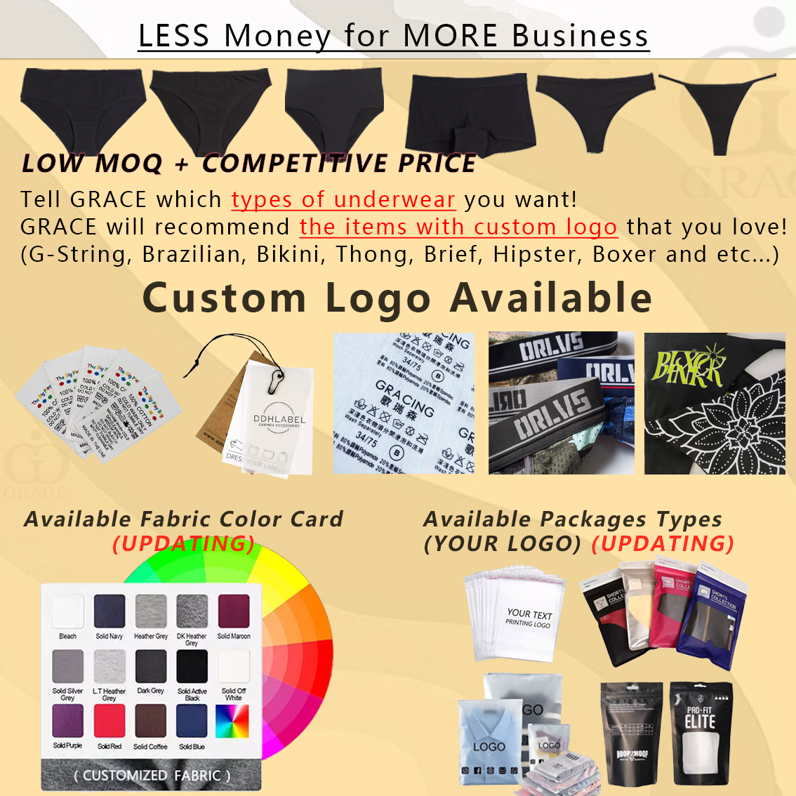 Customized Colors Available