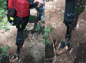 640 <strong>Holes</strong>/Day Efficiency in Rocky Soil Multi-functional 4 Stroke Petrol Tree Digger