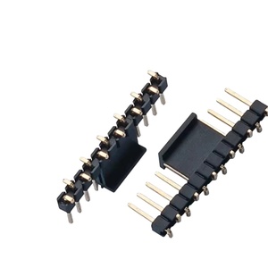 Soulin Single Row Single Plastic <strong>SMT</strong> Pin <strong>Header</strong> 1.27mm Pitch Height 1.0 1.5mm Positions 2-50pin Male Pin <strong>Header</strong> Connectors - Product Image 3