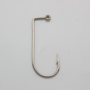 Louvor PR-9147 Aberdeen Jig 90 Graus Alto Aço Carbono Único Gancho para Água Doce Catfish & Bass Fishing Farpado Super Forte - Product Image 2