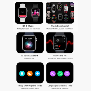 Wholesale Android <strong>Apple</strong> System Supported Multiple Functions Health Monitoring Smart Watch - Product Image 4