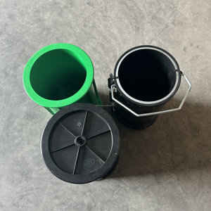 Molde de equipo de prueba de hormigón de cilindro ABS de 150*300mm para compresión de módulo elástico para prueba - Product Image 5