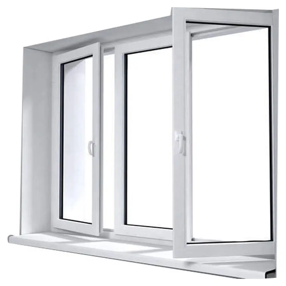 Prima Modern White UPVC Sliding sash windows available in custom colors at a great price!