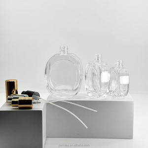 30ml 50ml 100mlホットセール楕円形香水瓶香水アトマイザースプレーボトルねじ付きふた付き - Product Image 6